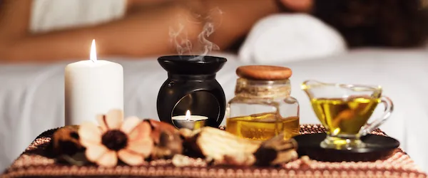 Inside the living well studios treatment room
